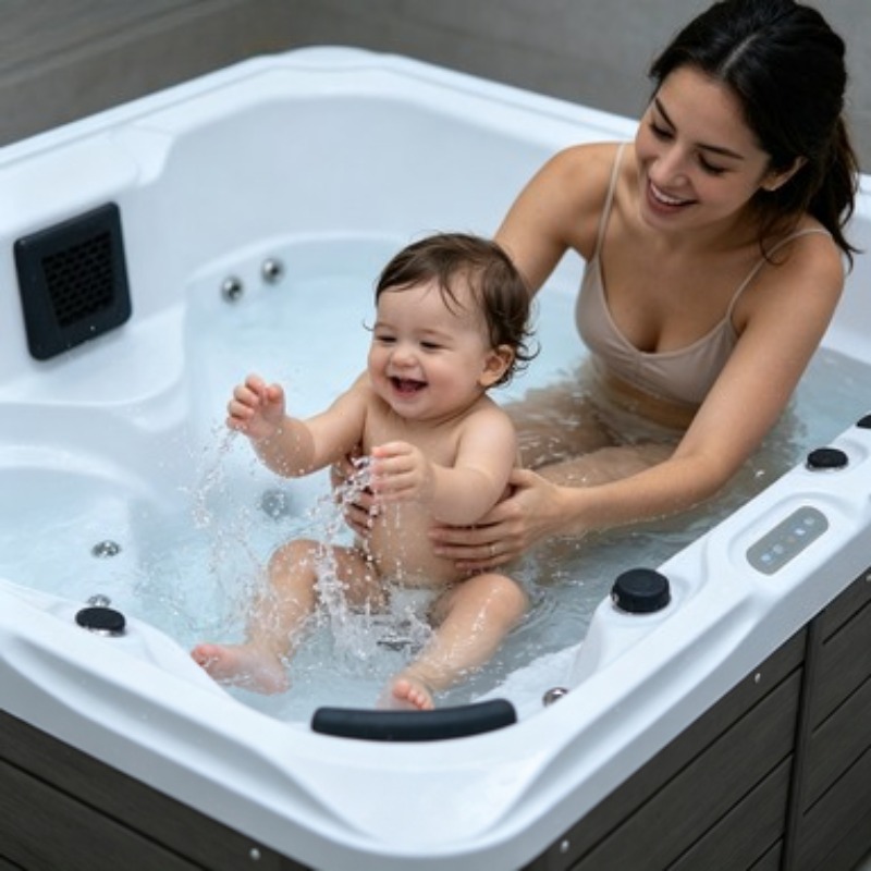 Hot Tub - حوض استحمام ساخن خارجي من الأكريليك