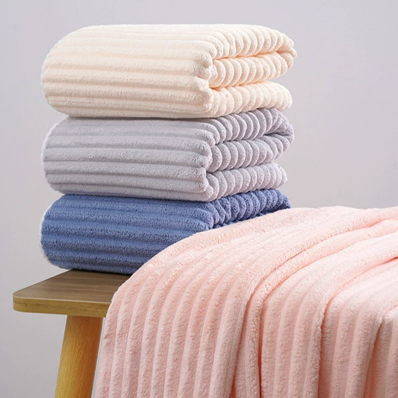 Spa Towel - منشفة حمام منزلية ناعمة وسميكة وماصة،