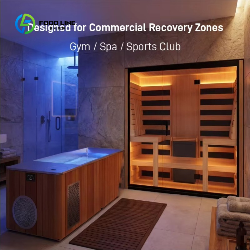 Spa Wellness Gym - نظام علاج متناوب بالساونا والحمام الجليدي
