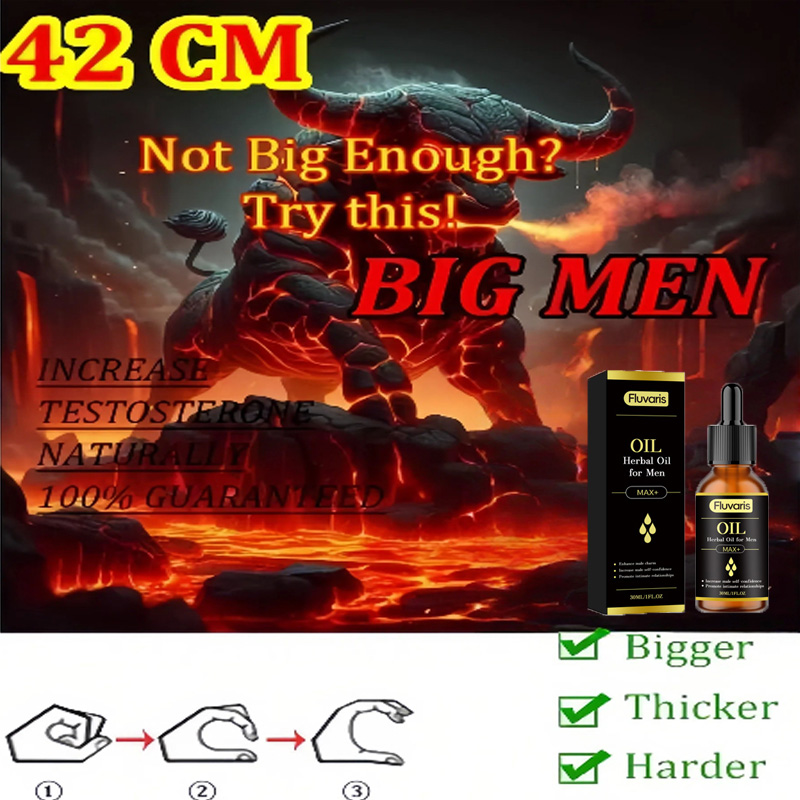 Body Oil - زيت تكبير القضيب للرجال يدوم 60