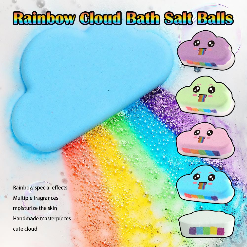 Bath Salts - كرة استحمام على شكل سحابة قوس