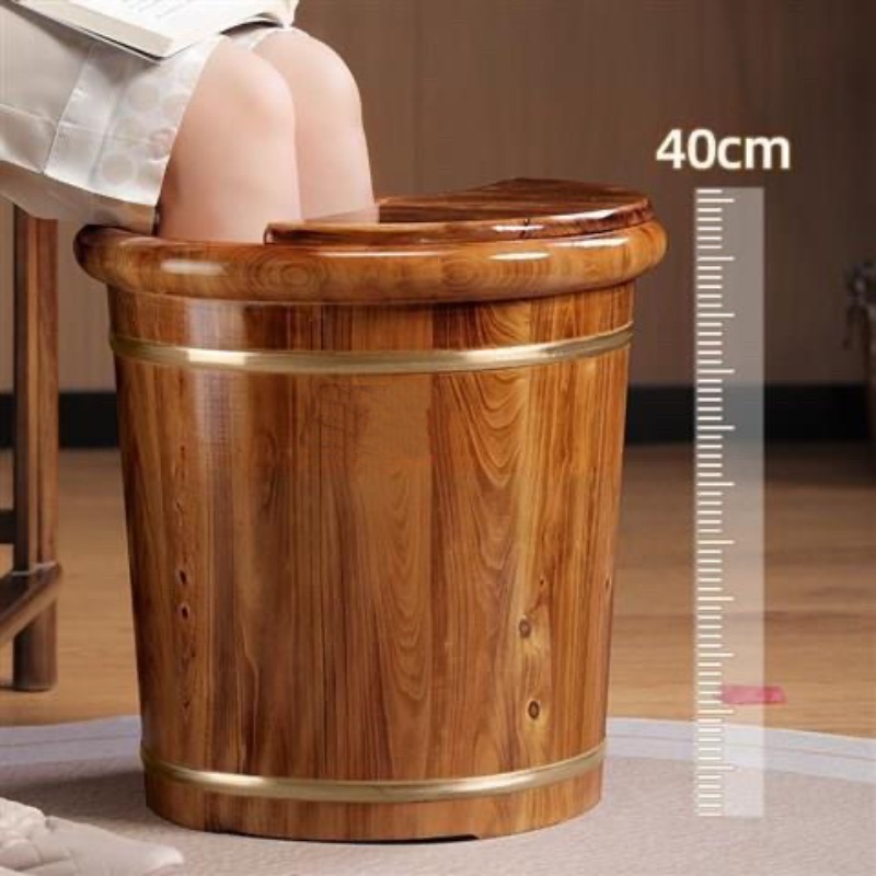 Spa Massager - حوض خشبي لنقع القدمين، حوض استحمام