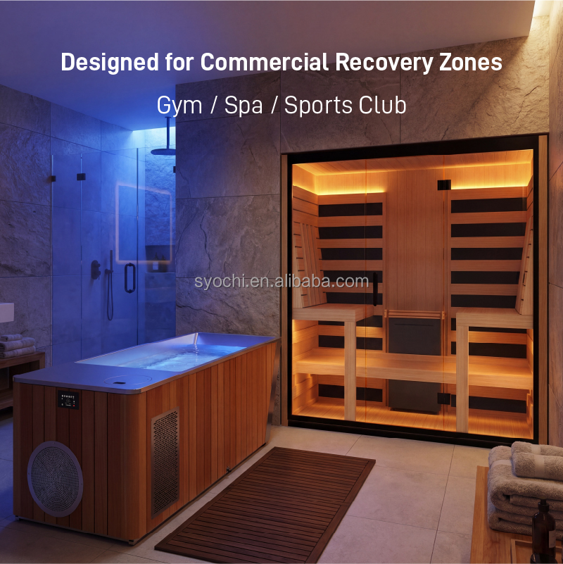 Spa Wellness Gym - نظام ساونا تجاري من سيوتشي مع