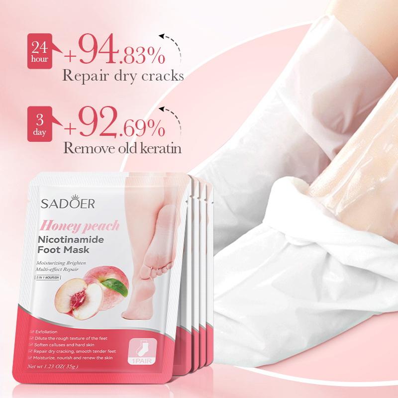 Foot Spa - زوج واحد من أقنعة القدم من