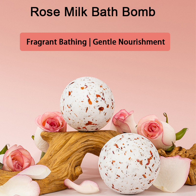 Bath Salts - ملح استحمام طبيعي بالورد والحليب للتنظيف