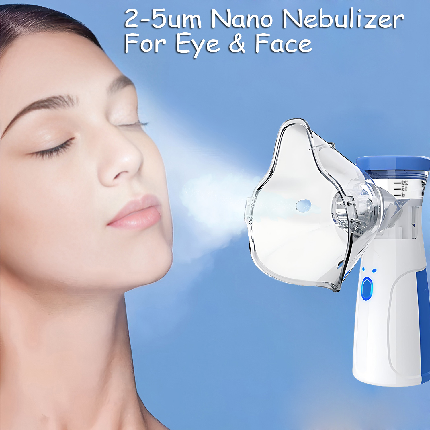 Face Steamer - جهاز تبخير للوجه صغير الحجم، مرطب
