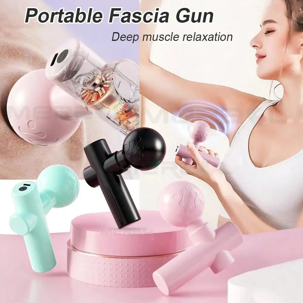 مسدس تدليك صغير 2026، جهاز تدل - مراجعة Massage Gun وسعره