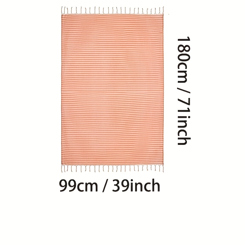 منشفة شاطئ تركية كلاسيكية، منش - مراجعة Spa Towel وسعره
