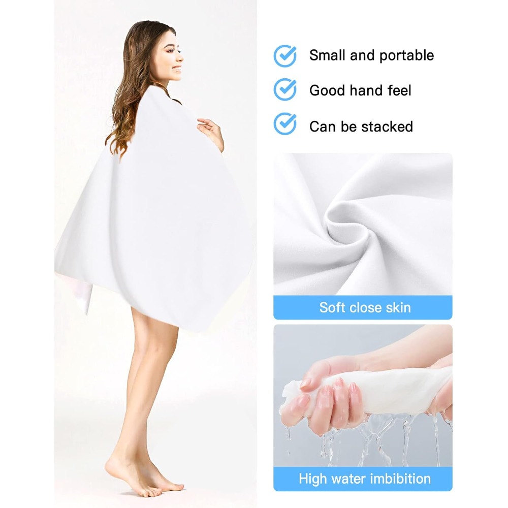 منشفة شاطئ بيضاء نقية، مناسبة  - مراجعة Spa Towel وسعره