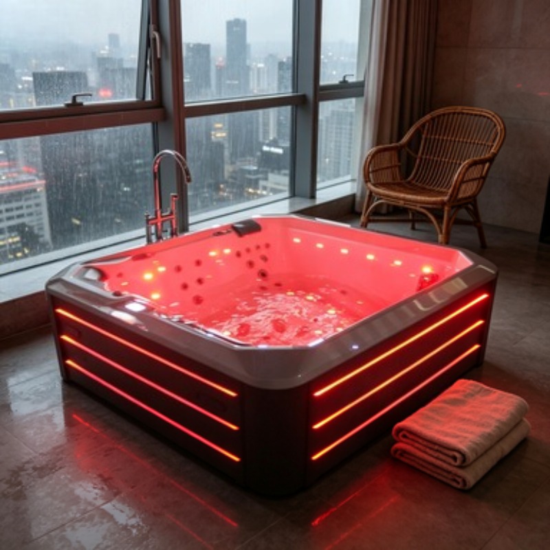 حوض استحمام ساخن خارجي من الأك - مراجعة Hot Tub وسعره