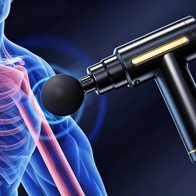 مسدس تدليك كهربائي صغير بست سر - مراجعة Massage Gun وسعره
