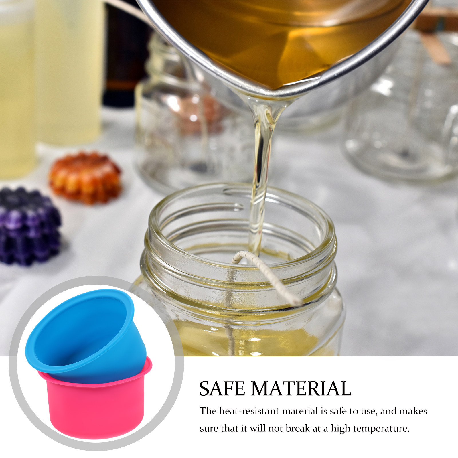 قطعتان من وعاء التسخين الداخلي - مراجعة Wax Warmer وسعره
