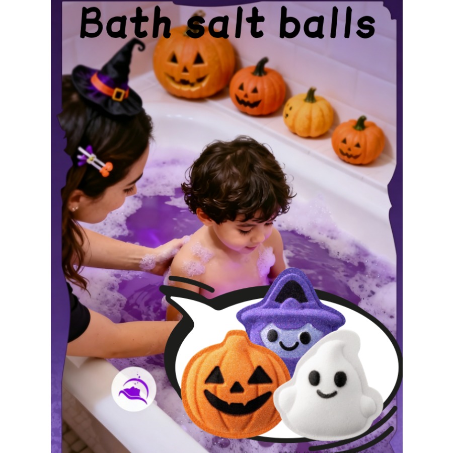1/3 قطع كرات ملح الاستحمام الم - مراجعة Bath Salts وسعره