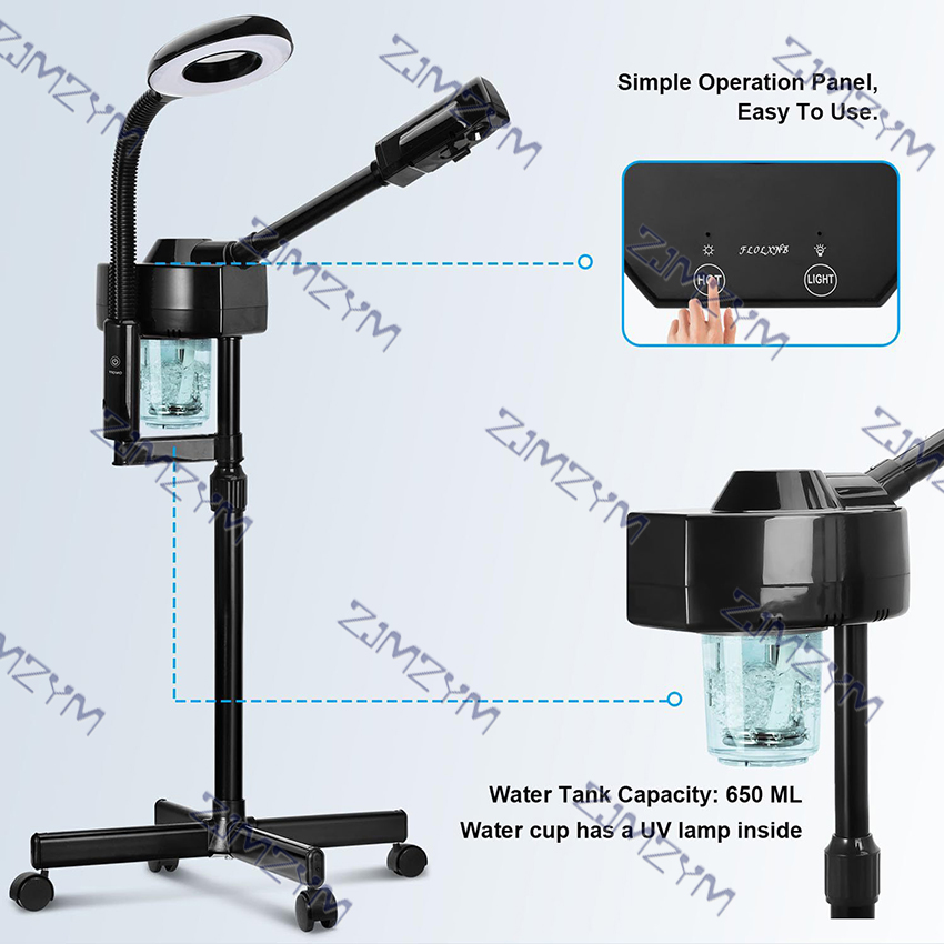 جهاز تبخير للوجه 2 في 1 مع مرط - مراجعة Face Steamer وسعره