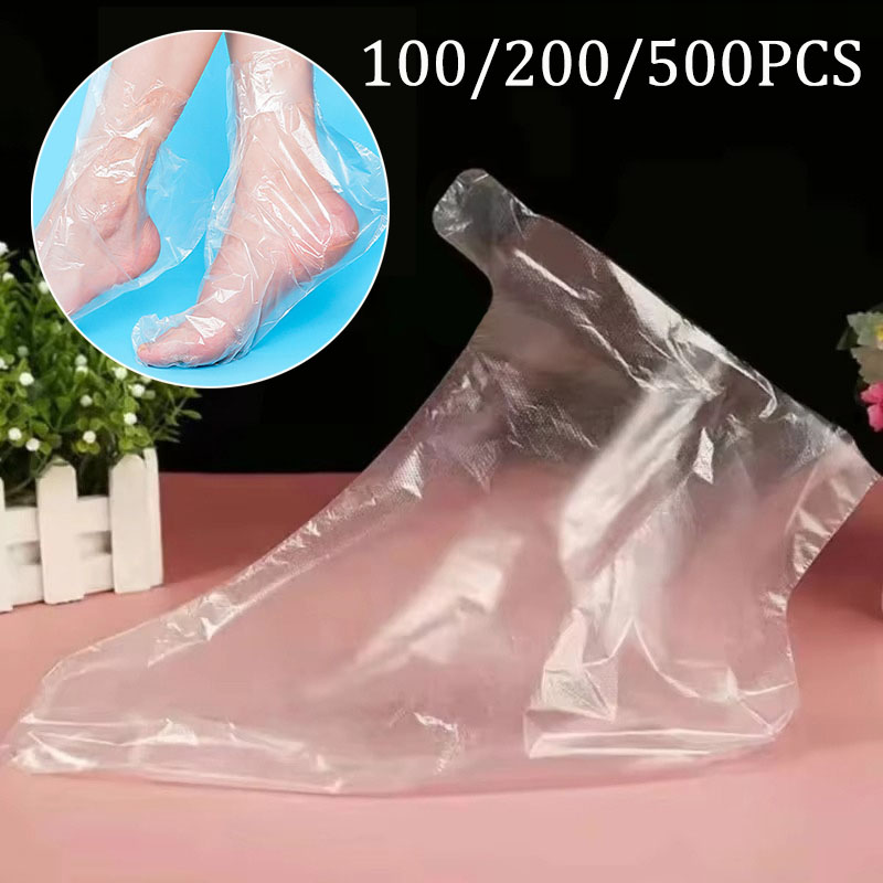 100-500 قطعة من جوارب ترطيب ال - مراجعة Foot Spa وسعره