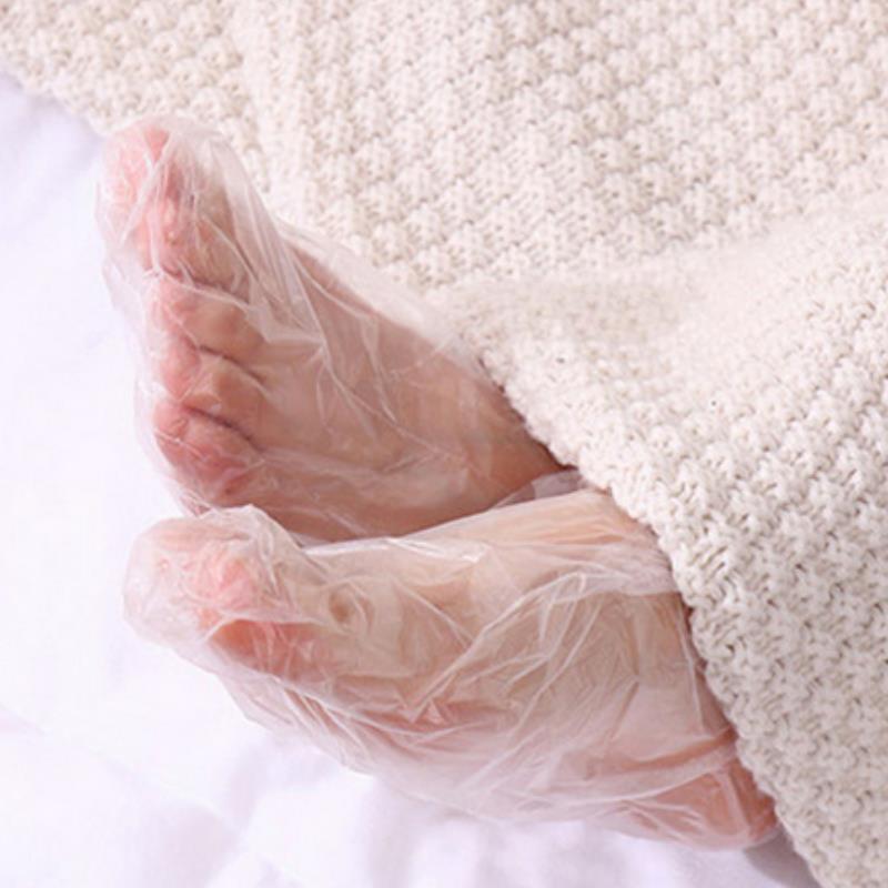 100-500 قطعة من جوارب ترطيب ال - مراجعة Foot Spa وسعره