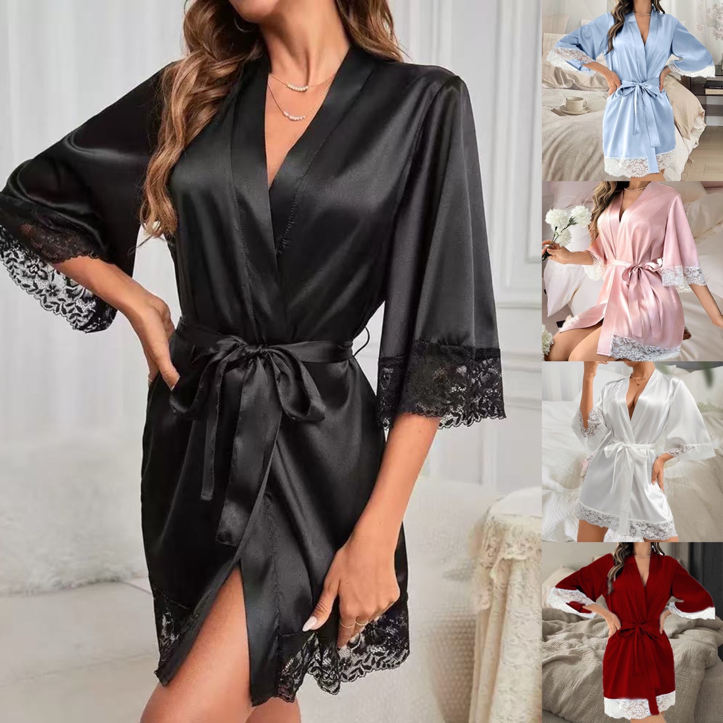 أردية استحمام للعروس الأوروبية - مراجعة Bathrobe وسعره
