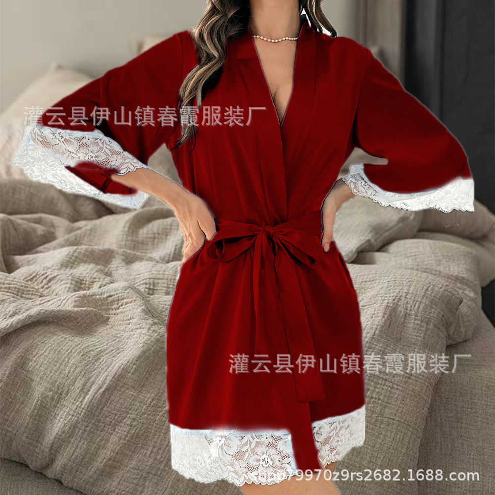 أردية استحمام للعروس الأوروبية - مراجعة Bathrobe وسعره