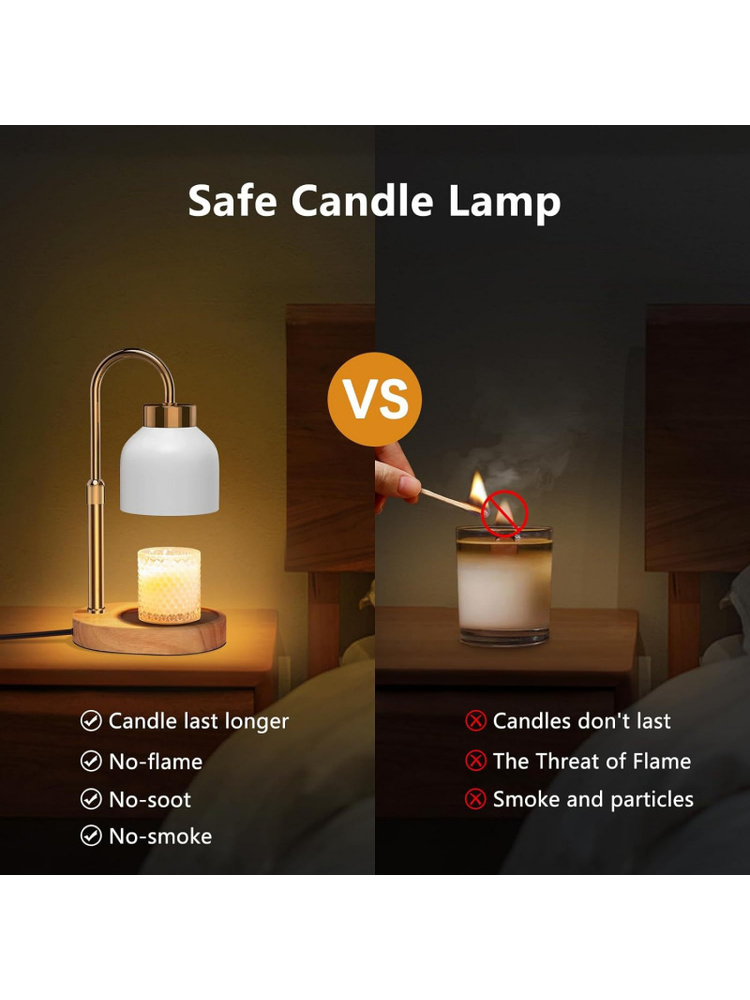 مصباح إذابة الشمع الكهربائي مع - مراجعة Wax Warmer وسعره