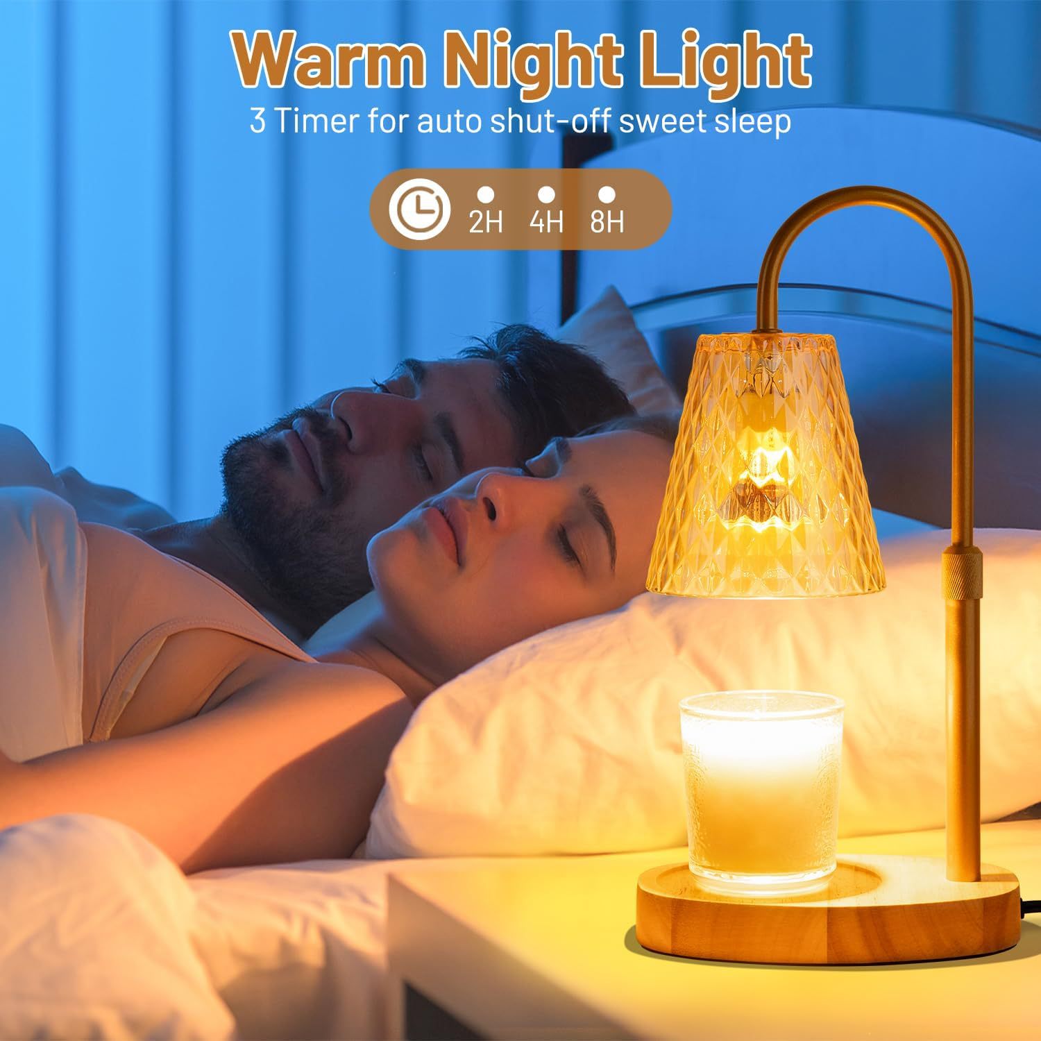 مصباح تسخين الشمع بدون لهب بتص - مراجعة Wax Warmer وسعره