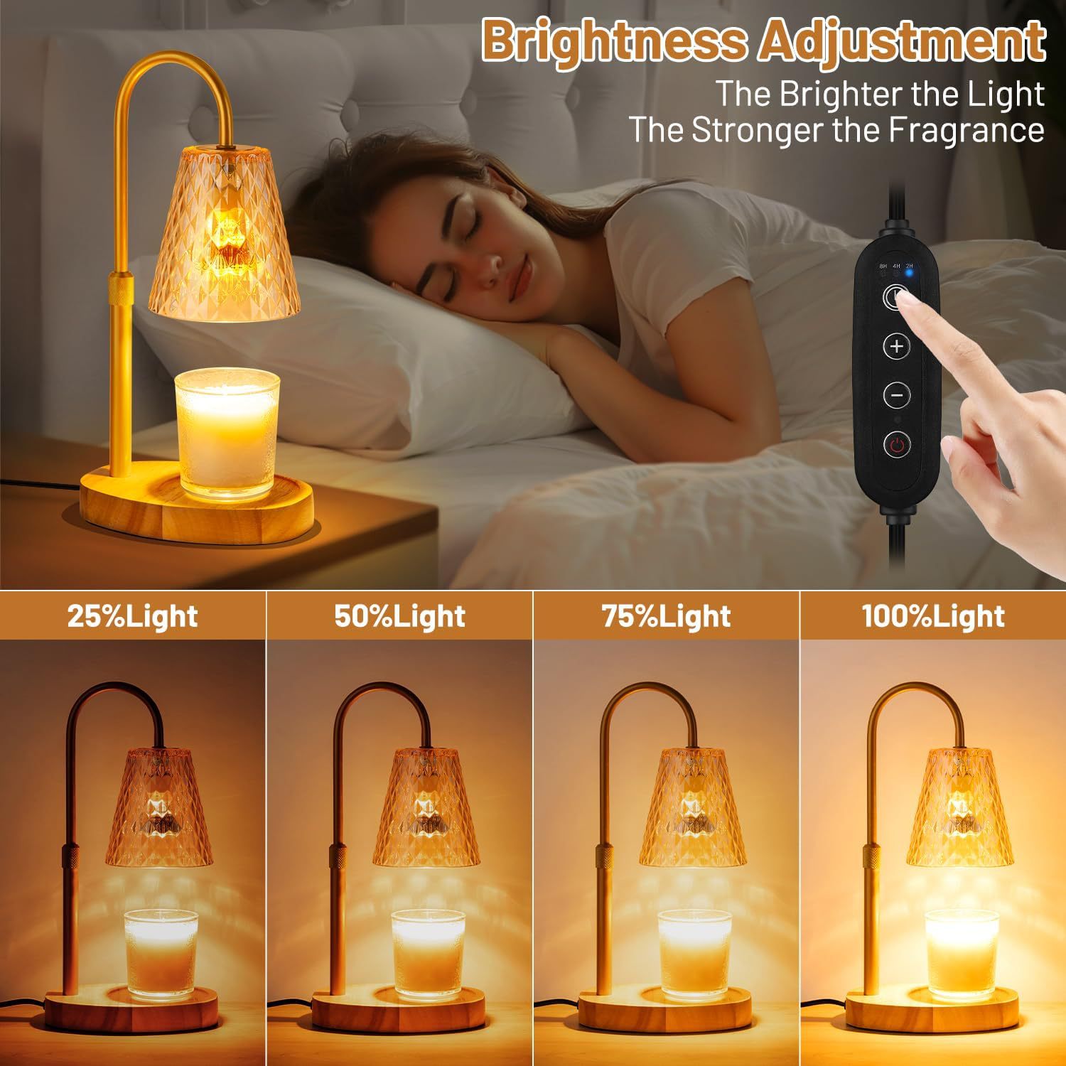 مصباح تسخين الشمع بدون لهب بتص - مراجعة Wax Warmer وسعره