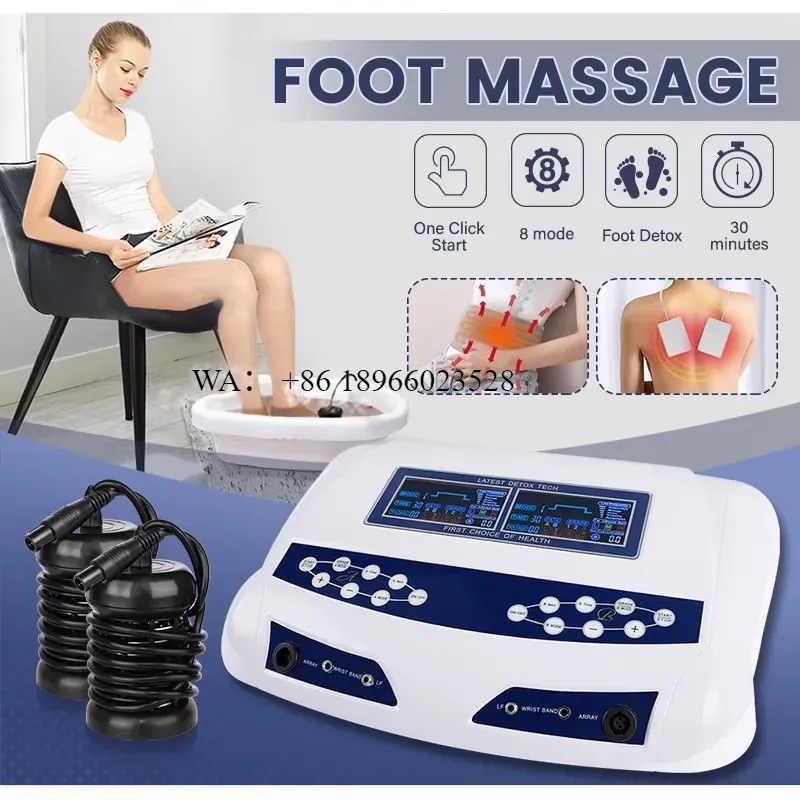 جهاز إزالة السموم الأيوني المح - مراجعة Foot Spa وسعره