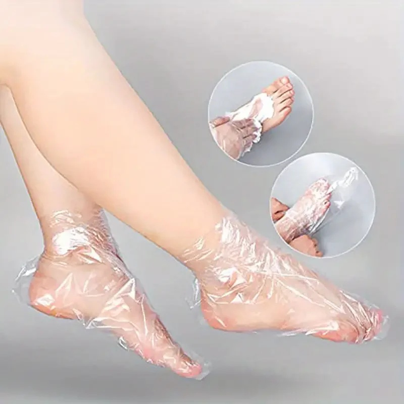 100/200 قطعة من جوارب ترطيب ال - مراجعة Foot Spa وسعره