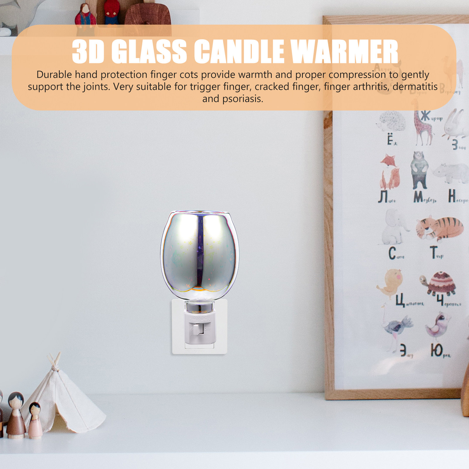 مدفأة عطرية زجاجية بدون دخان ت - مراجعة Wax Warmer وسعره
