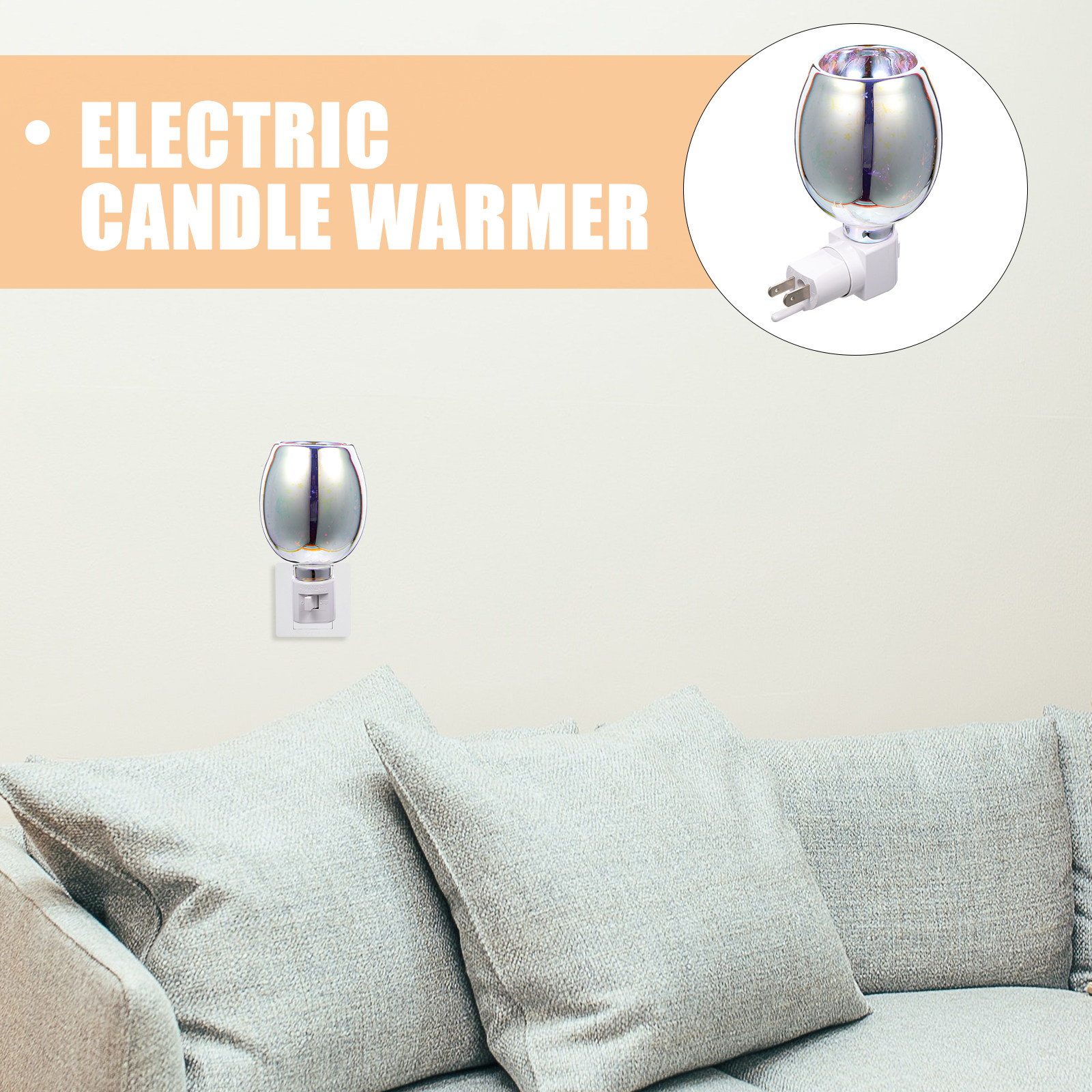 مدفأة عطرية زجاجية بدون دخان ت - مراجعة Wax Warmer وسعره