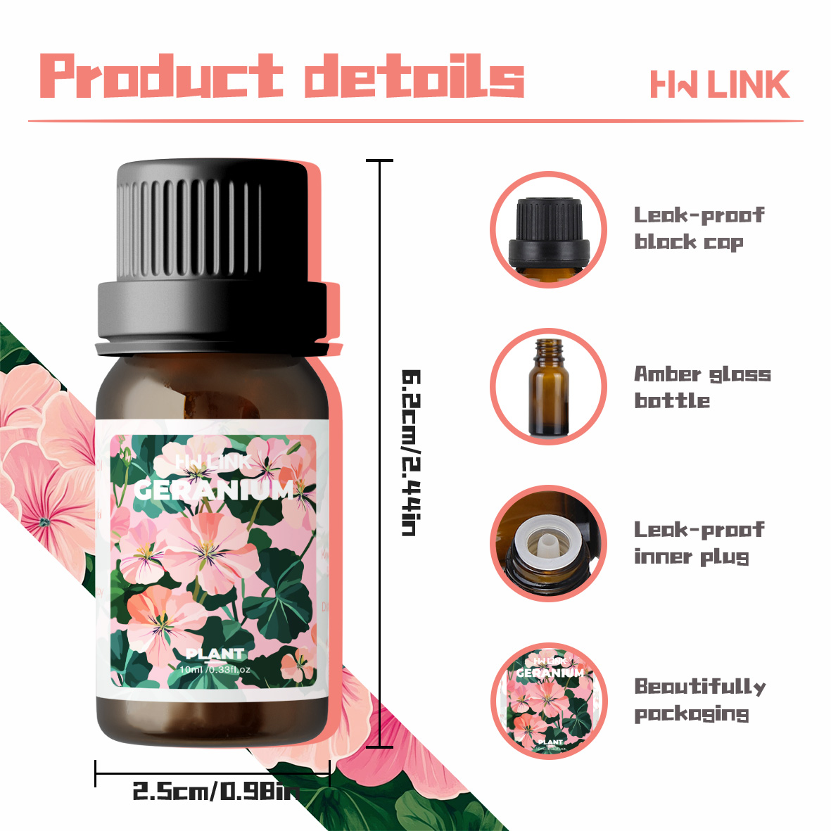 زيوت الجيرانيوم العطرية 10 مل  - مراجعة Aromatherapy Diffuser وسعره
