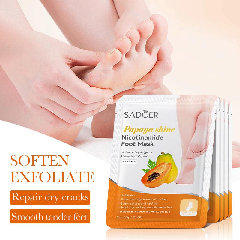 زوج واحد من أقنعة القدم من ساد - مراجعة Foot Spa وسعره