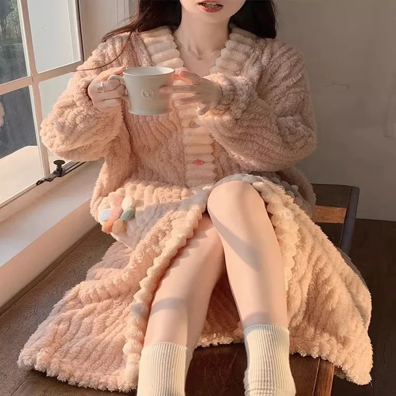 المرأة مبطن سميكة الدافئة رداء - مراجعة Bathrobe وسعره